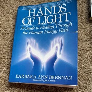 Blue 'Hands of Light' Book by Barbara Ann Brennan